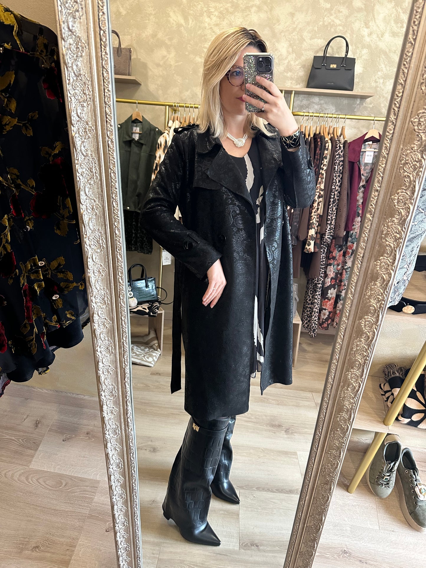 Trench VERSAILLES noir