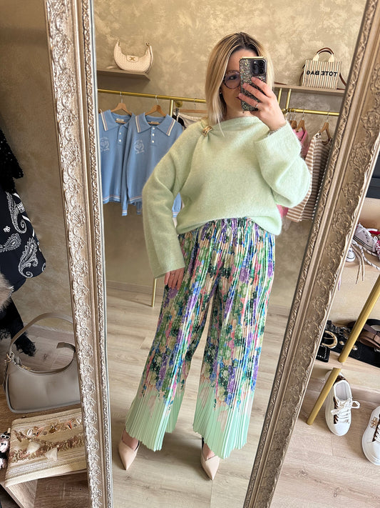 Pantalon MAGNOLIA vert