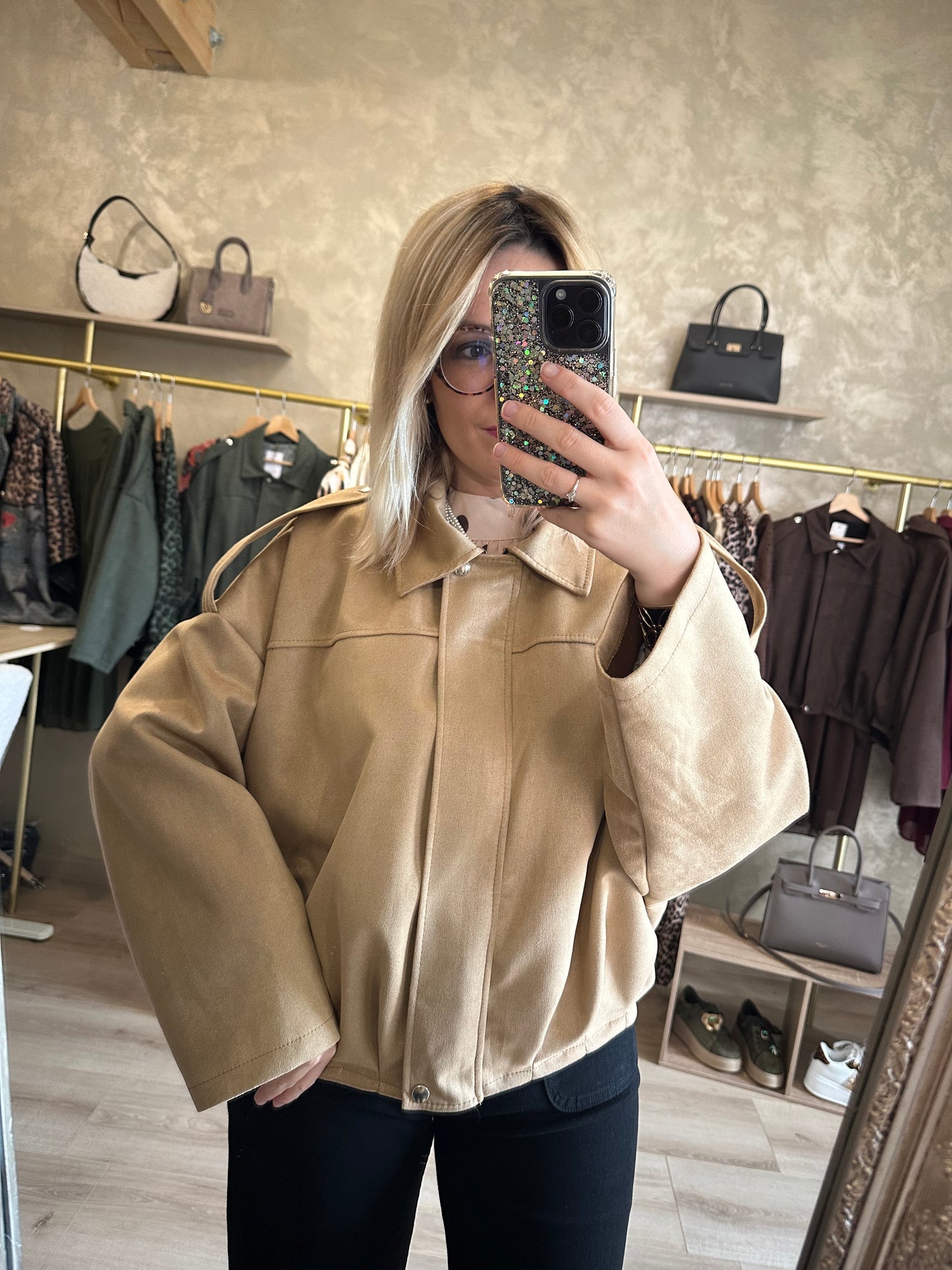 Blouson NEW-YORK beige