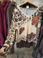 Haut lurex léopard