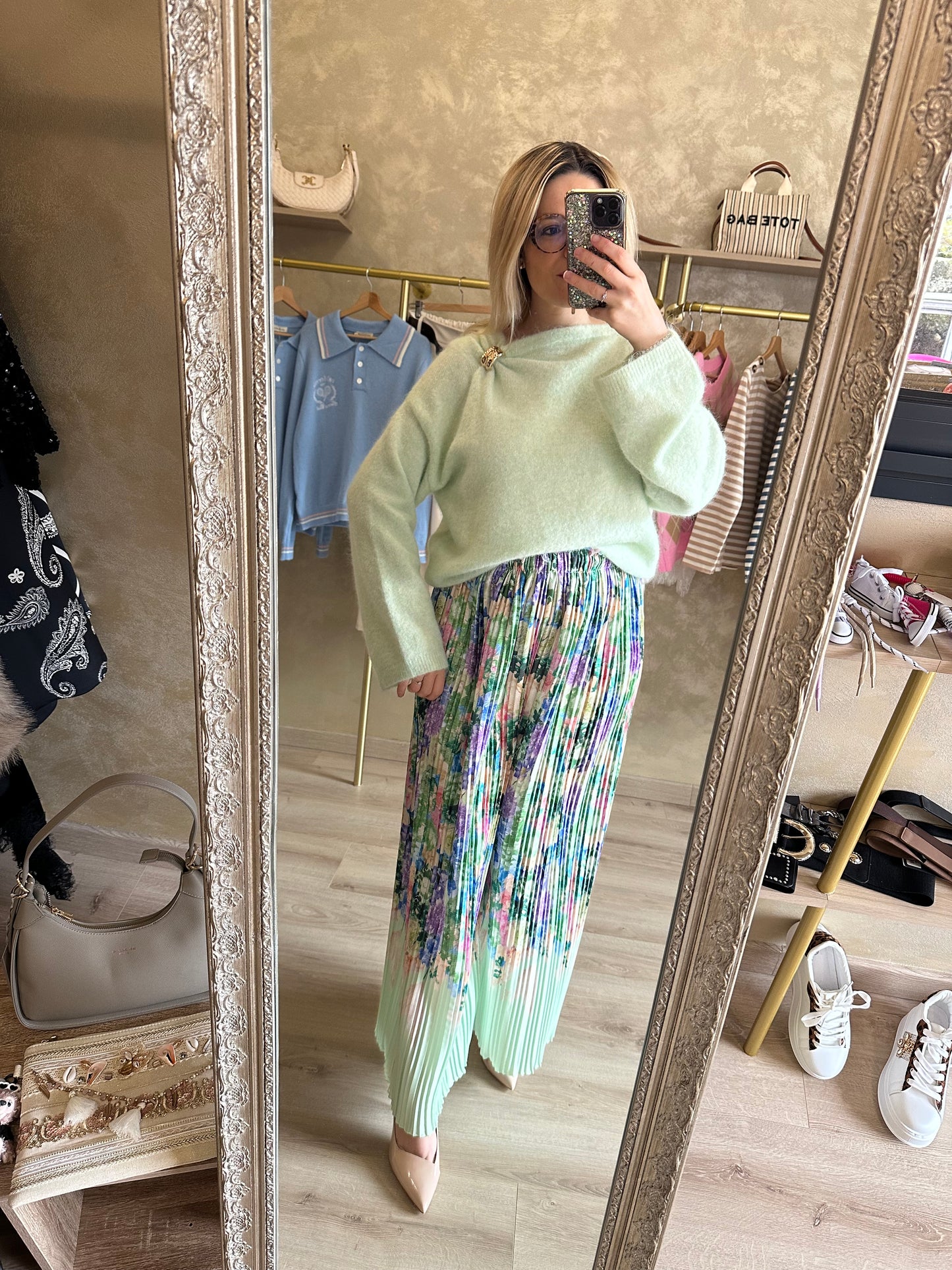 Pantalon MAGNOLIA vert