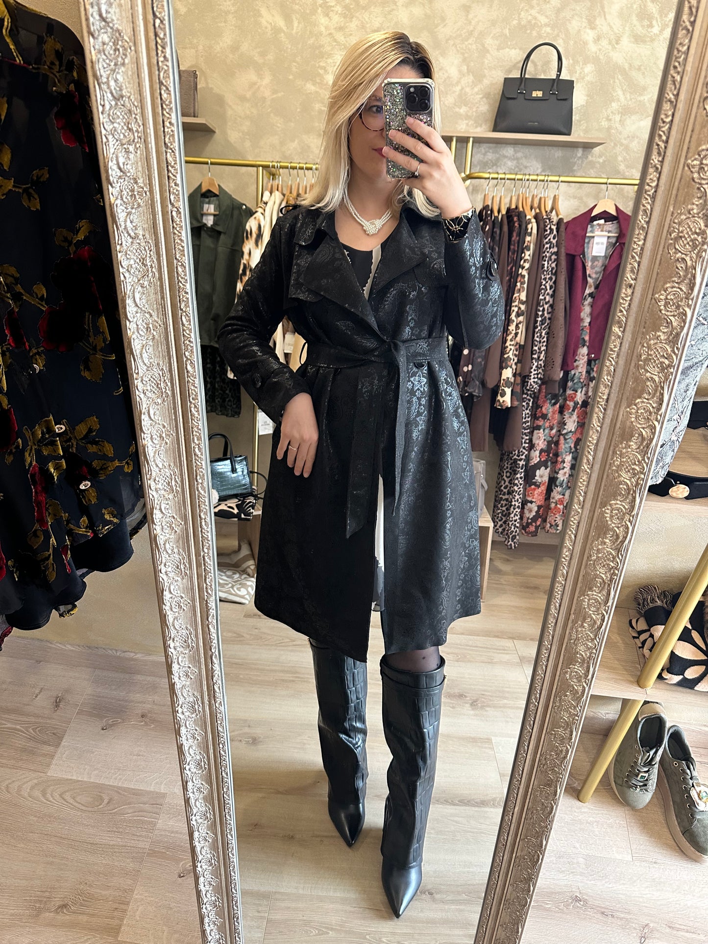 Trench VERSAILLES noir