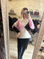 Pull BURLINGTON jacquard rose
