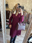 Robe CONSTANCE prune