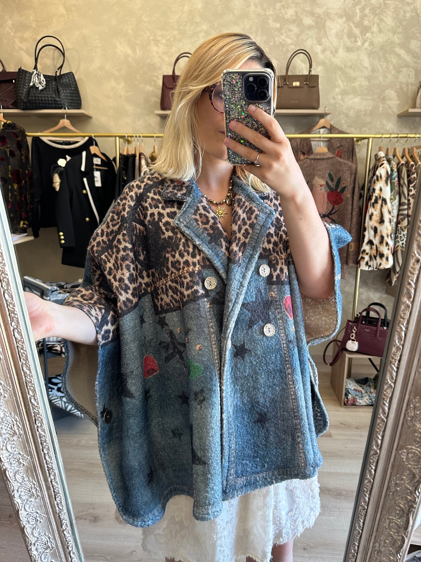 Veste cape DELHI