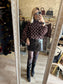 Blouse POIS chocolat